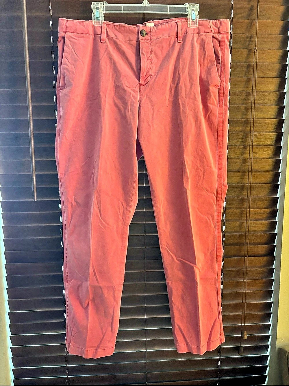 Vintage Gap Girlfriend Chino Straight Leg Pants in Pink
